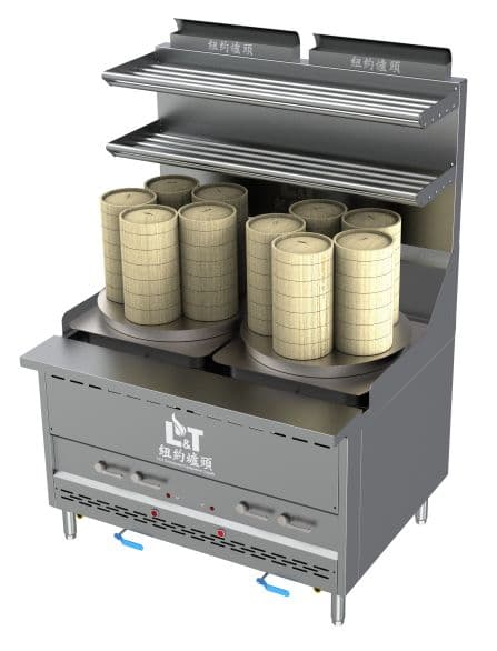 48" Interchangeable Steam Range with 5x2 Dim Sum Cooker